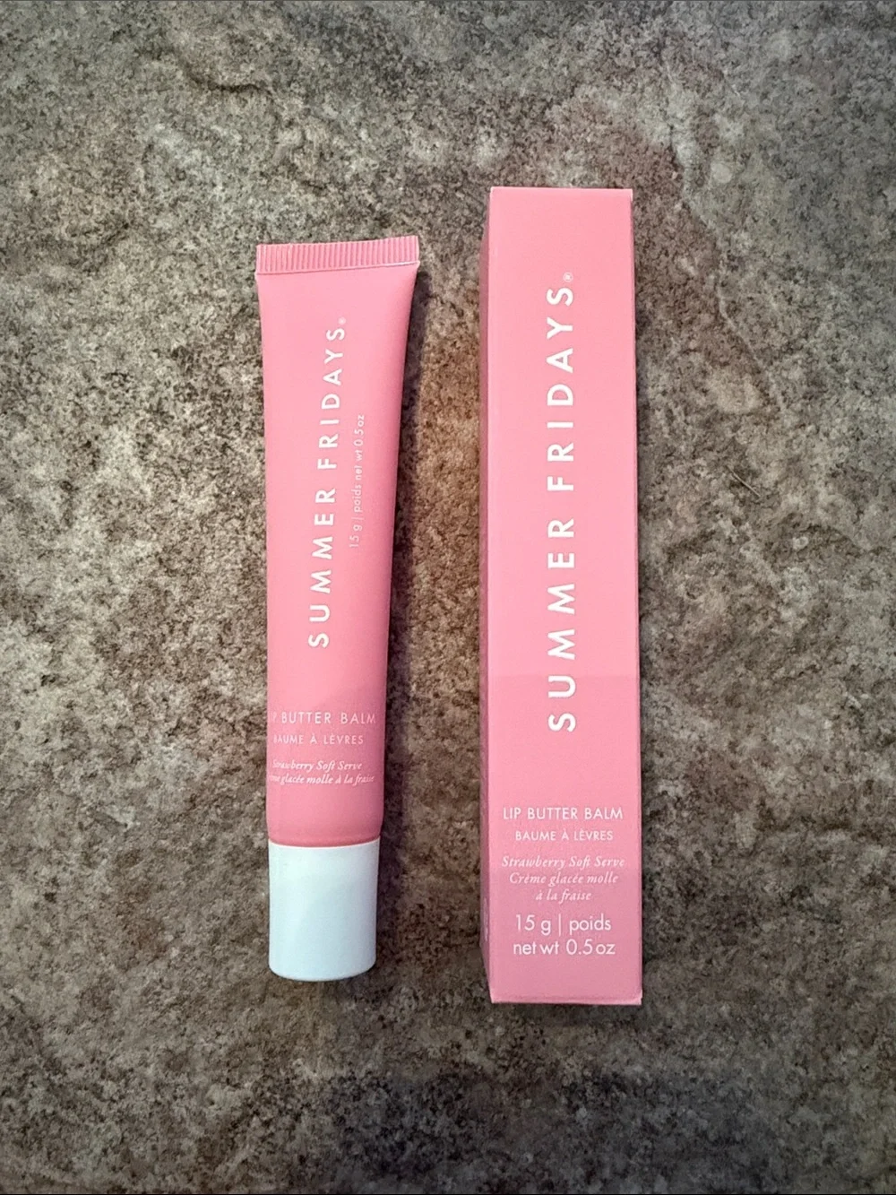 Summer Fridays Lip Butter Balm - Strawberry Soft Serve